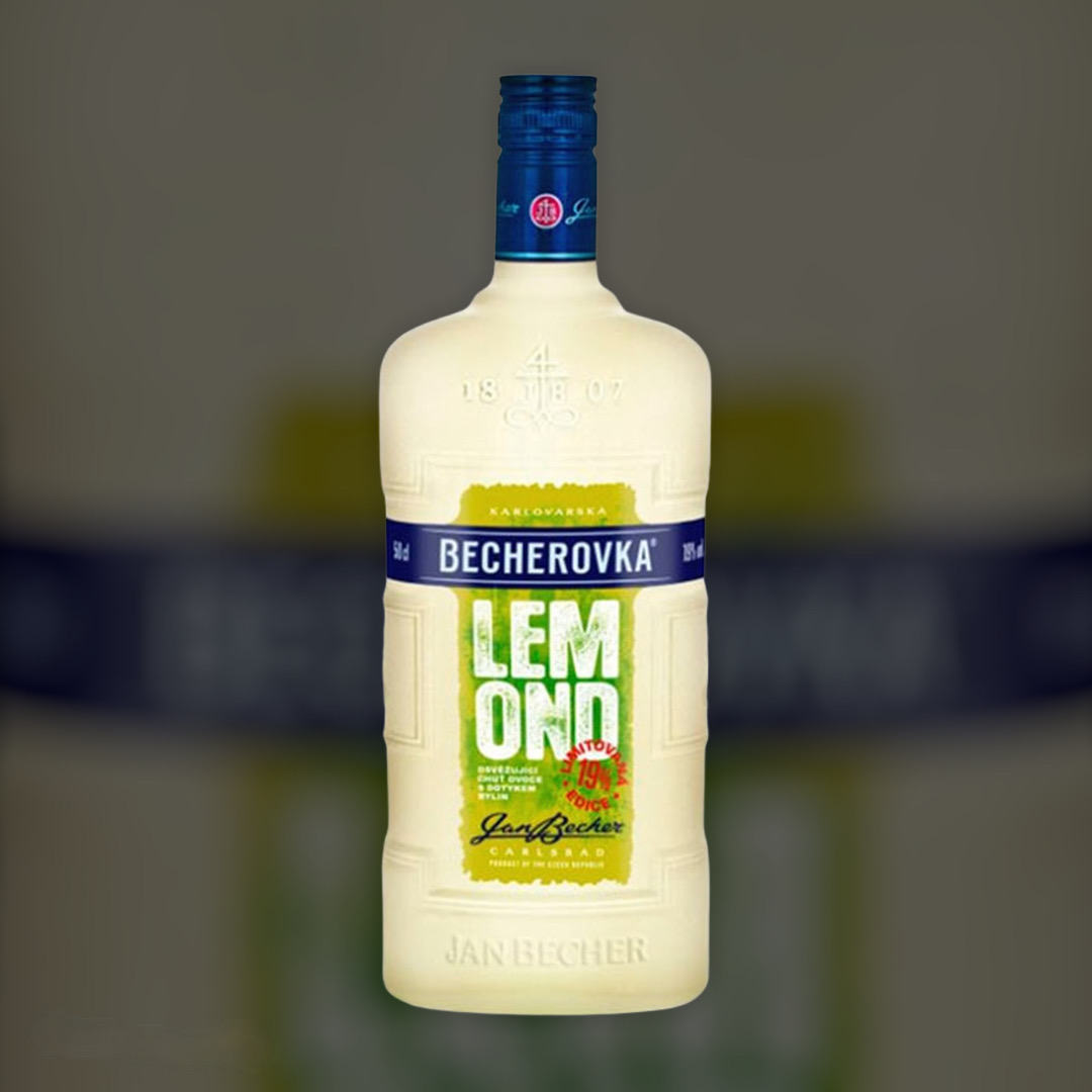 Лікерна настоянка на травах Becherovka Lemond 20% 0,5 л