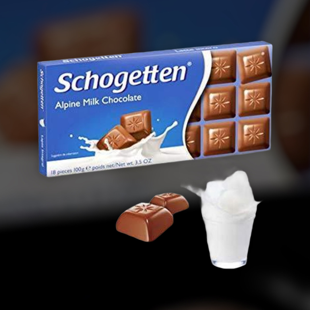 Шоколад Schogetten молочний 100г