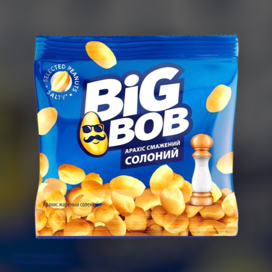 Доставка арахісу солоного Big Bob вночі по Києву