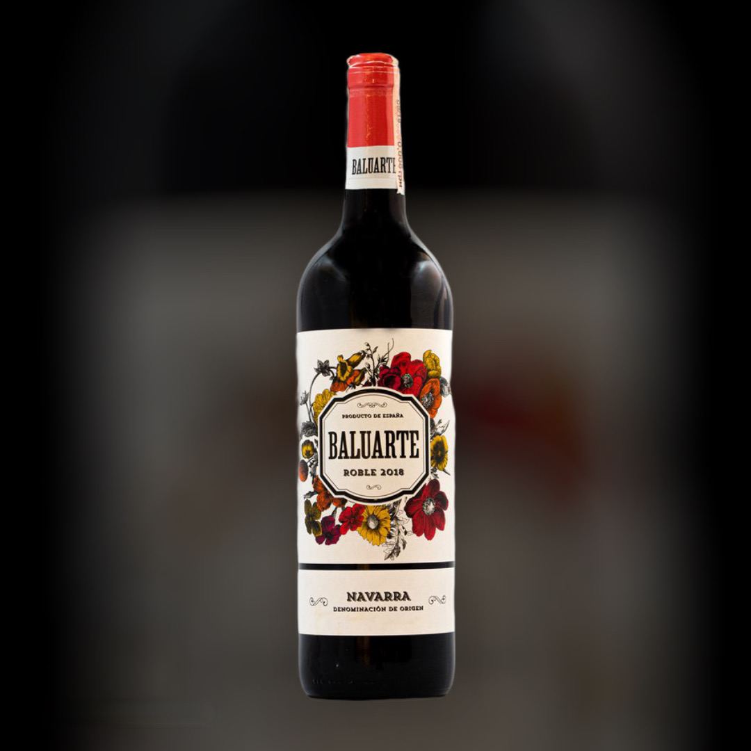 Вино Baluarte Roble червоне сухе 13% Іспанія 0,75 л