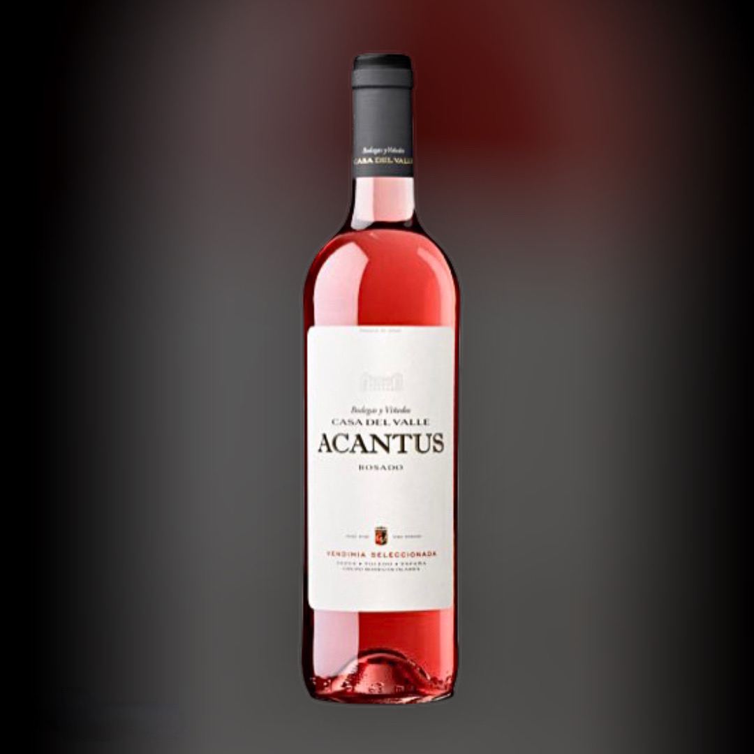 Вино Acantus Rosado рожеве сухе 13,5% Іспанія 0,75 л